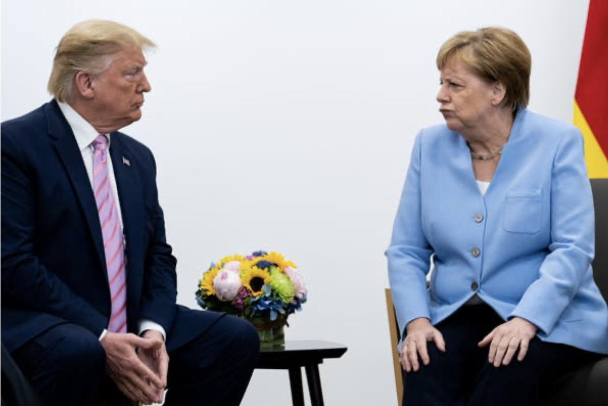 ‘He Did What?’: On Trump, Merkel’s Face Does The Talking