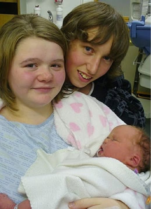 BRITAINS YOUNGEST PARENTS, AGE12 AND 13